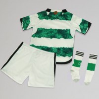 Celtic Hjemme Trøje Børn 2023-24 Kortærmet (+ Korte bukser)